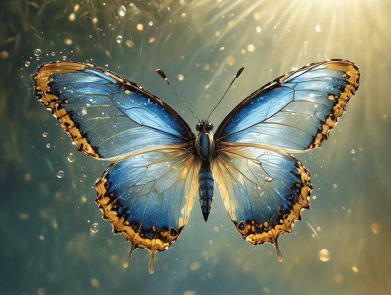 Papillon magique par Art Twist by M