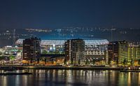 Feyenoord Stadion "De Kuip" Luchtfoto in Rotterdam van MS Fotografie | Marc van der Stelt thumbnail