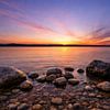 Sonnenuntergang am Ammersee in Oberbayern von Christina Bauer Photos