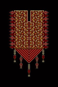 Modèle d'ornement Tatreez 49 sur Richard Laschon