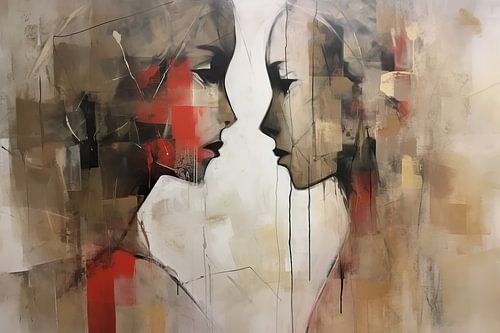 Painting Amiable Reverberations | Love me