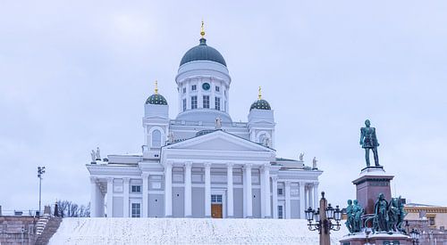 The White Cathedral in Helsinki, Finland