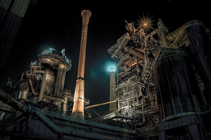 Landschaftspark Duisburg van Maurice Meerten