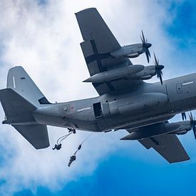 airborne parachutisten van Johan Swaneveld