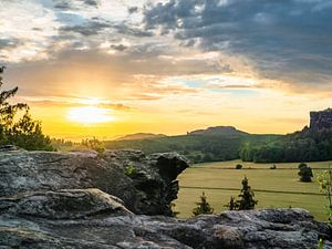 Quirl, Suisse saxonne - Papststein et Gohrisch