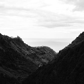 Sea view of Madeira from the mountains by WeMe-Photography