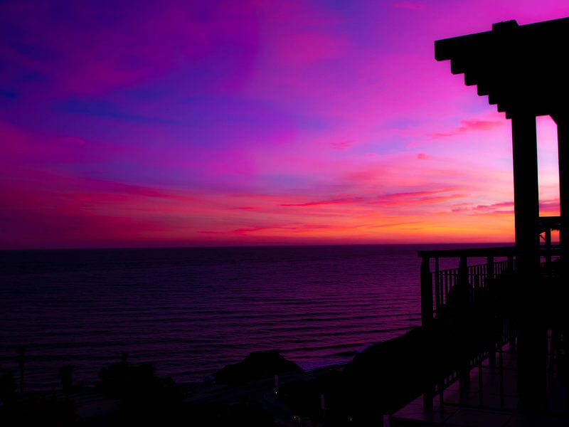 malaga sunset sunset by Ivanovic Arndts