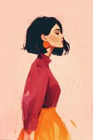 Orange Attitude no. 2