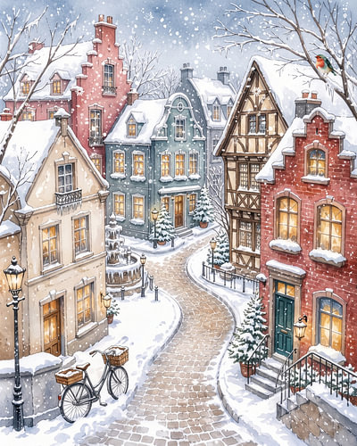 Wallking in a Winter Wonder Town