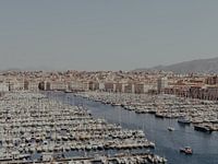 Just a Sh*tload of Boats | Travel Photography Art Print in the City of Marseille | Cote d’Azur, South of France