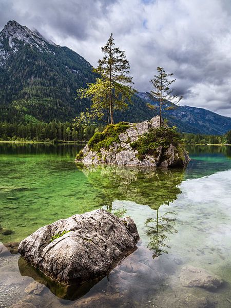 L'Hintersee à Ramsau dans le Berchtesgadener Land par Rico Ködder