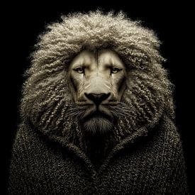 Afro lion by TheXclusive Art