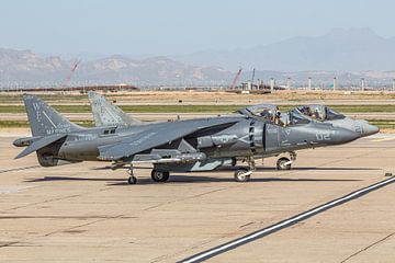 McDonnell Douglas AV-8B Harriers of the U.S. Marines. by Jaap van den Berg