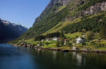 Été sur le Sognefjord, Norvège sur Adelheid Smitt