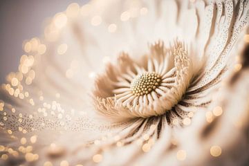 The Beige Coral Flower by treechild .