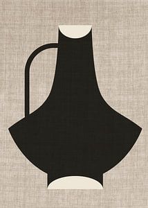 TW Living - Linen collection - vase black two