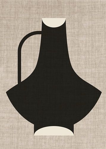 TW Living - Linen collection - vase black two