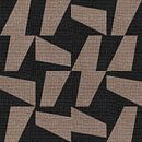 Textil-Leinen neutral geometrische minimalistische Kunst in erdigen Farben IX von Dina Dankers Miniaturansicht