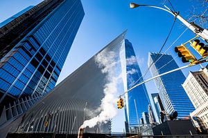 Welthandelszentrum und Umgebung in New York
