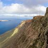 Panoramablick auf die Insel La Graciosa vom Aussichtspunkt Mirador del Rio auf der Insel Lanzarote von Reiner Conrad