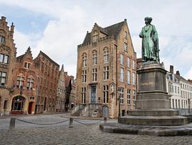 Old town of Brugges, Jan van Eyckplein