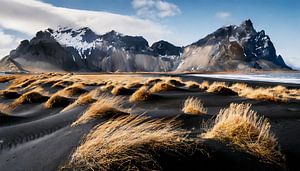 Iceland mit Landschaft und Berge