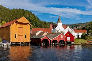 Feda an der norwegischen Südküste