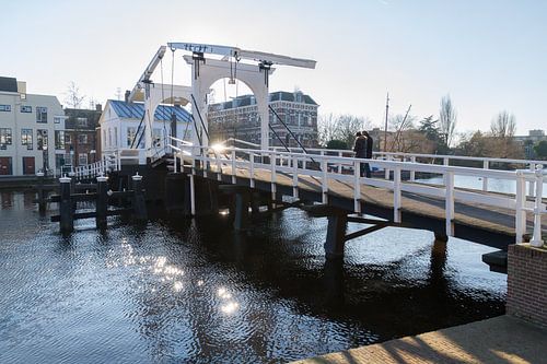 Schitterende Rembrandtbrug in Leiden