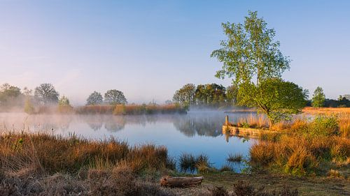 Sunrise at Smitsveen, Dwingelderveld, Drenthe by Henk Meijer Photography