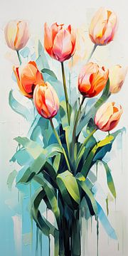 Tulips by Blikvanger Schilderijen