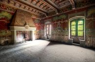 Rittersaal in der Verlassenen Burg. von Roman Robroek – Fotos verlassener Gebäude Miniaturansicht