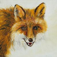 Vos, met oranje vacht