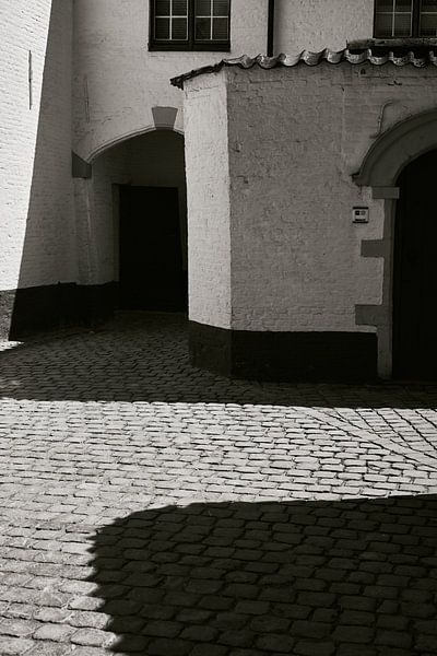 Béguinage, Courtrai, Belgique par André Bouterse