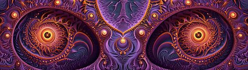 Spiritueel: Abstract Schilderij -  Universum