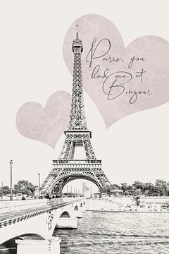 Paris, you had me at BONJOUR by Melanie Viola