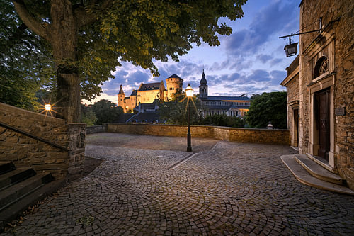Burg Stolberg zur Blauen Stunde