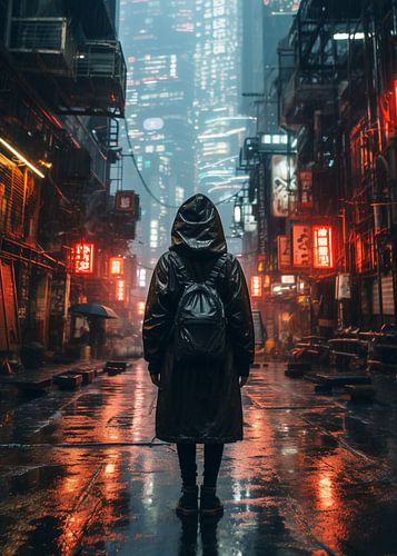 Cyberpunk-stijl