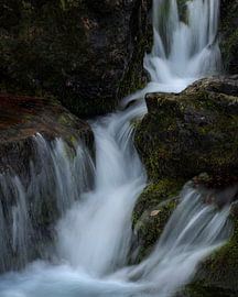 Small waterfall in Glencoe, Scotland