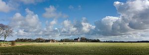 Wierdendorp Huizinge in Noord-Groningen van Bo Scheeringa Photography