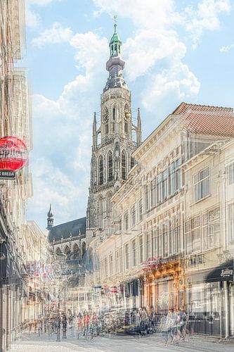 Vismarktstraat in Breda