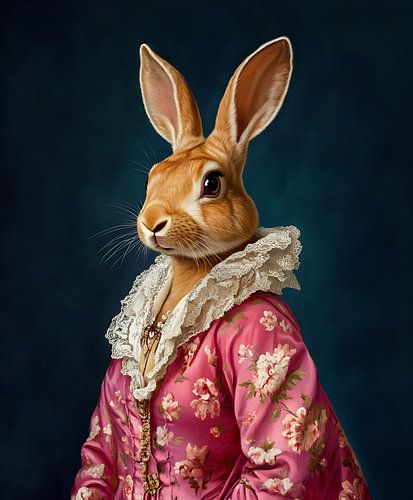 Le lapin avec style
