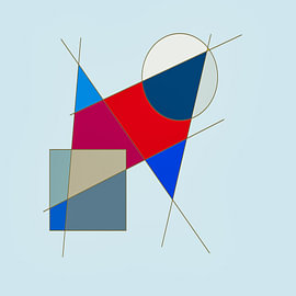 Suprematist compositions by Dietmar Meinhardt
