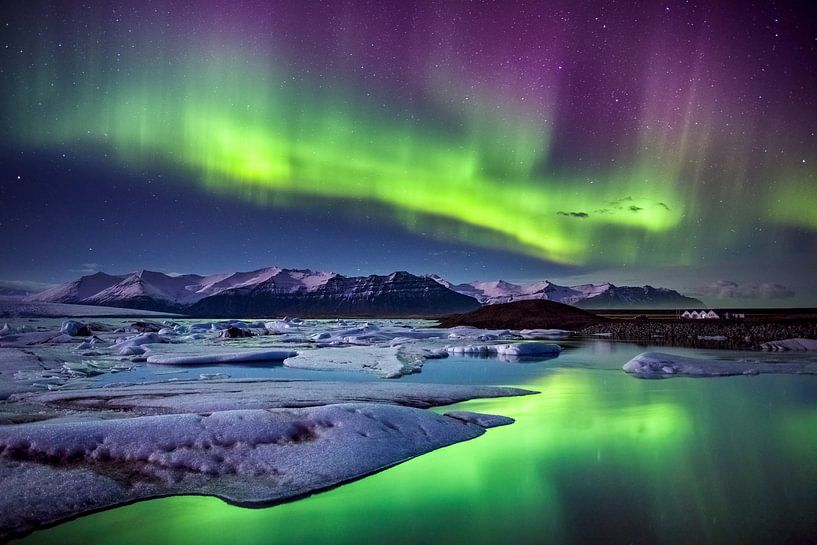 Polarlichter über Island von Sascha Kilmer