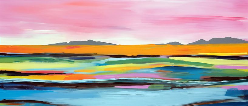 Abstract Landscape by Jacky