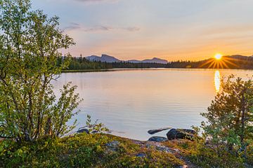 Sunset in Norway by Rainer Mirau