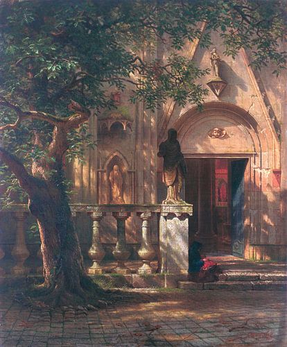 Zonlicht en schaduw, Albert Bierstadt
