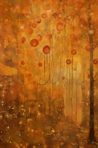 Herbstliche Farbtöne und Muster