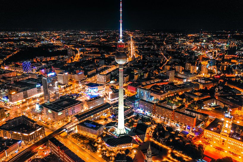 Berliner Fernsehturm von Hussein Moussaoui