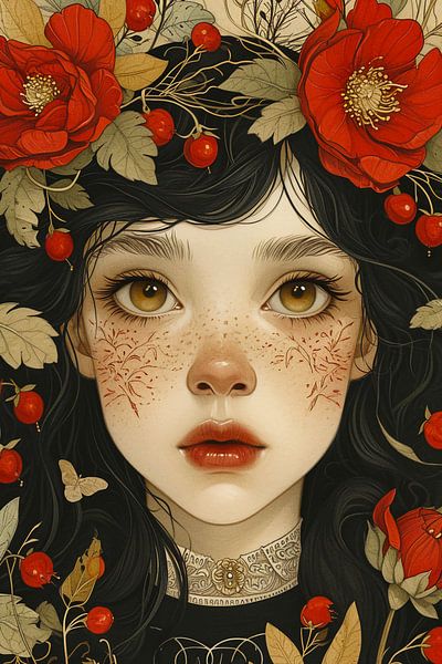 Mooi meisje van haroulita