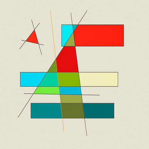 Modern, geometrie, minimalismus, abstrakt